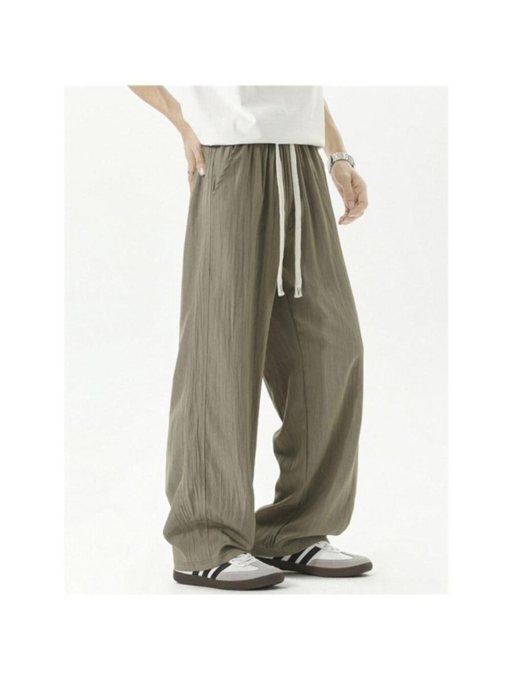 Men's Plus Size Loose Fit Casual Pants - Picture 5 of 7